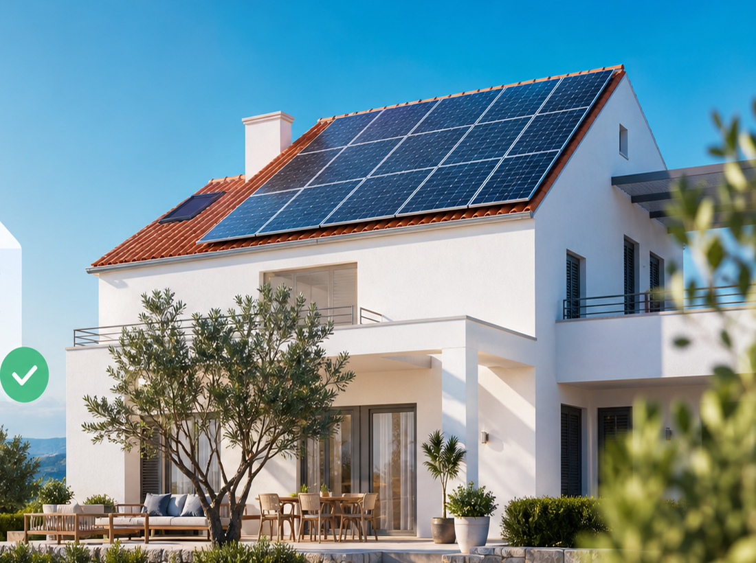 Solarni paneli na obiteljskoj kući i primjer investicije nakon poticaja
